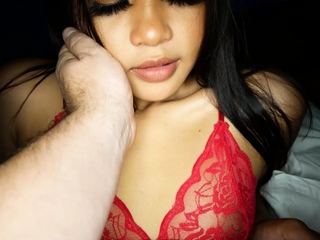 Cute Thai amateur teen licked and fucked